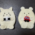 動物指人形　ネコ　シロクマ　📷🚙ver