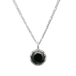 王冠/シルバー925 ネックレス 黒/つけっぱなしネックレス/メンズ アクセサリー ロック/シルバーアクセ メンズ/ロック系 ネックレス/メンズネックレス/彼氏 誕生日/男性 プレゼント/snd015
