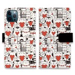 iPhone14/iPhone14Plus/iPhone14Pro/iPhone14ProMax/iPhoneSE3/iPhone13/iPhone13Pro/手帳型ケース 猫 ハート猫
