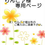 りんご♪様専用ページ