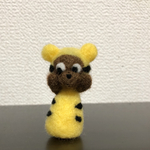 干支の虎になったクマのくぅちゃん