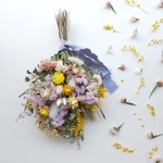 𖥧香るスワッグ𖥧　ミモザとヘリクリサムのスワッグ 