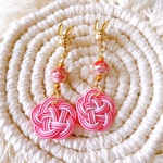 うさぎ＊水引ピアス