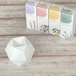 【精油セット】アロマストーン♪シンプルモダンな多角形