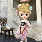 大人ピンク金彩四季柄振袖セット