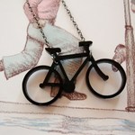 【黒い自転車】　ネックレス