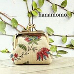 小銭入れに特化させたがま口  手のひらに収まるコロッとしたがま口             