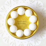 12㎜　パワーストーン（シャコガイ）❤︎10pcs-771