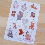 マスキングシート・teddybear
