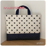 [hruuiii25様専用]お道具箱入れ＊レッスンバック＊黒星