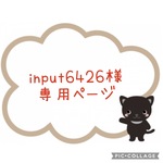 ☆ input6426様専用ページ☆