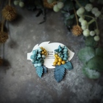 Acacia dealbata ver.2 Pierce （Earring）༚˳॰ᐤ°˚