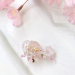 音符猫 ヘアカフ 桜ver. (ピンク)
