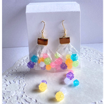 金平糖のピアス/イヤリング   春ピアス 春イヤリング 夏ピアス 夏イヤリング 食品サンプル ミニチュア