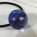 【日頃の感謝価格】宇宙の欠片　ギャラクシーヘアゴム　レジン