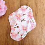 桜🌸柄♡韓国🇰🇷オーガニックコットンのふかポカ布ナプキン　Sサイズ　春コーデ　春色　新生活向け　桜モチーフ　桜色　春の新作デー2020 エアハンマケ
