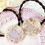 flower wreath hair tie 𓍯                                            あなただけのフラワーリースのヘアゴム