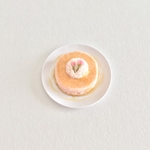 桜のシンプルパンケーキ