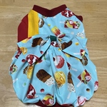 【送料無料】アイスクリーム柄バルーンワンコ服
