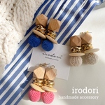 春色×ウッドピアス