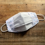 大人用✤春夏マスク トライアングル UV ノーズワイヤー入り 北欧 カラフル