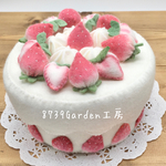 🍓苺ケーキ(小物入れ)染99
