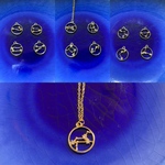 【necklace】星座のネックレス　天秤座