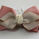 【再販】♪サクラ咲く♪トリプルリボンのバナナクリップ☆