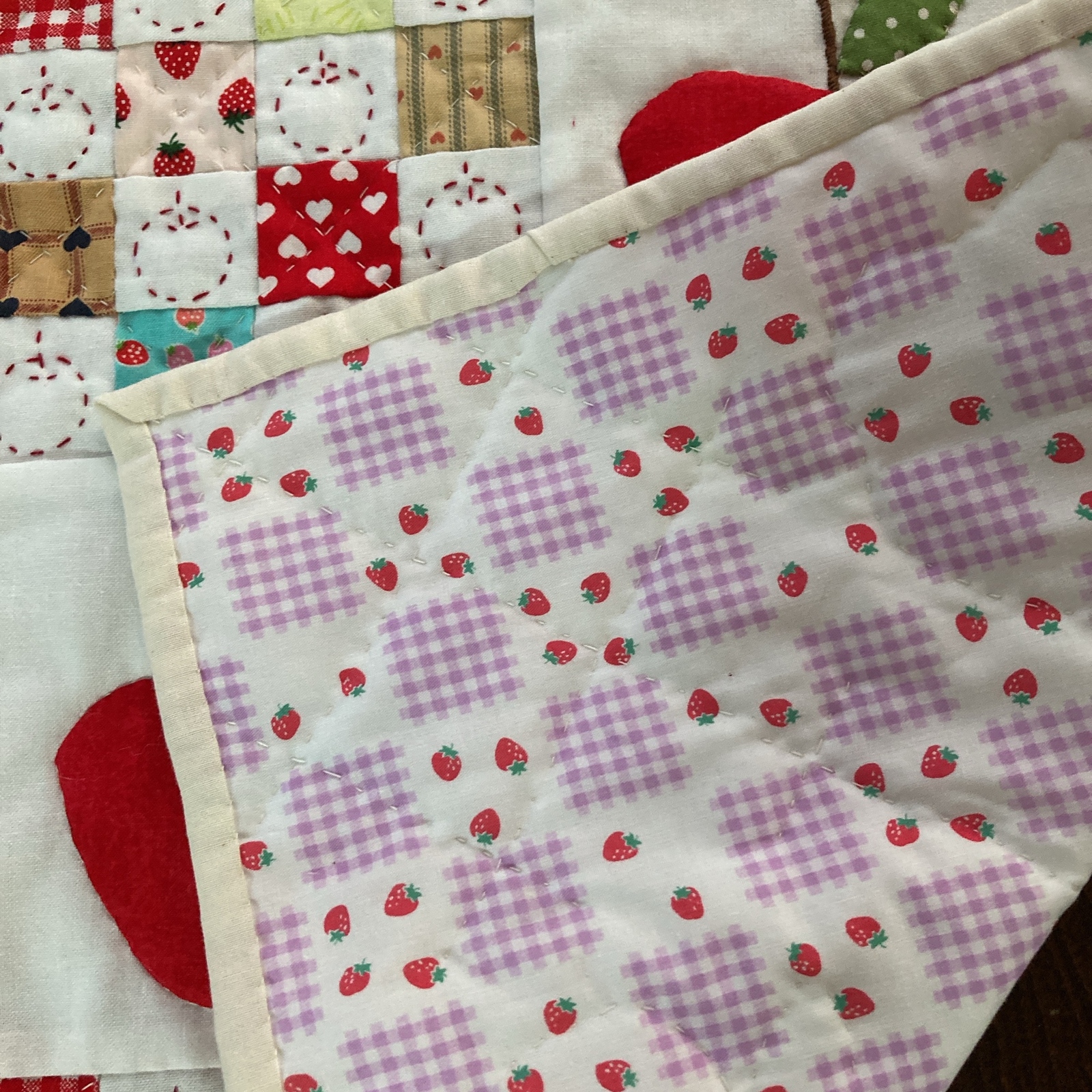 パッチワークキルト ハンドメイド - メルカリ