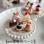 【em様専用ページ】プチガトーセット