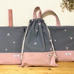 【sayaizari様専用】さくらんぼ刺繍の入学３点セット