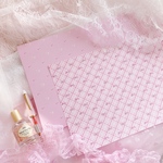 【両面】りぼんブーケ🎀のデザインペーパー10枚