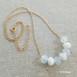 [全16色]ガラスビーズのネックレス