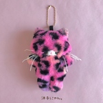 ド派手に行くぜ！派手にゃん登場！蛍光カラーのキーホルダー②