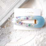 春色　フラワー　クリップ　ドライフラワー　紫陽花　押し花　プリザーブドフラワー　春　