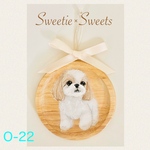  【送料無料】O-22🐾通年使えるワンちゃんオーナメント/シーズー