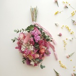 春色ピンクのスワッグ 𖦞