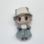イーマリーちゃんサイズのお洋服　ワンピースとチューリップハット