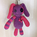 ゾンビうさぎキーホルダー