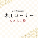 ゆきんこ様専用【ご予約・特急便】命名書オーダー「祝い梅」A4サイズ