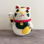 あみぐるみ　招き猫