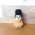 【godzilla様オーダー品】似顔絵ぬいぐるみ(羊毛フェルト)