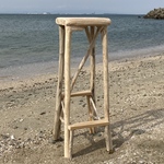 流木のスリムスツール