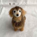 kaitaro830様　愛犬うちの子マスコット　オーダー　羊毛フェルト