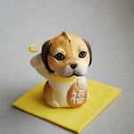 yu-moonx2様ご予約品・招き犬(ビーグル)