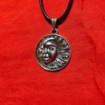 Necklace sun and moon