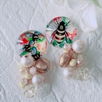 個性的蜜蜂🐝ピアス、イヤリング
