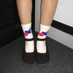 原点靴下 0の点