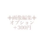 ▷画像編集◁オプション