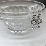 チャームピアス・六芒星×スパイク